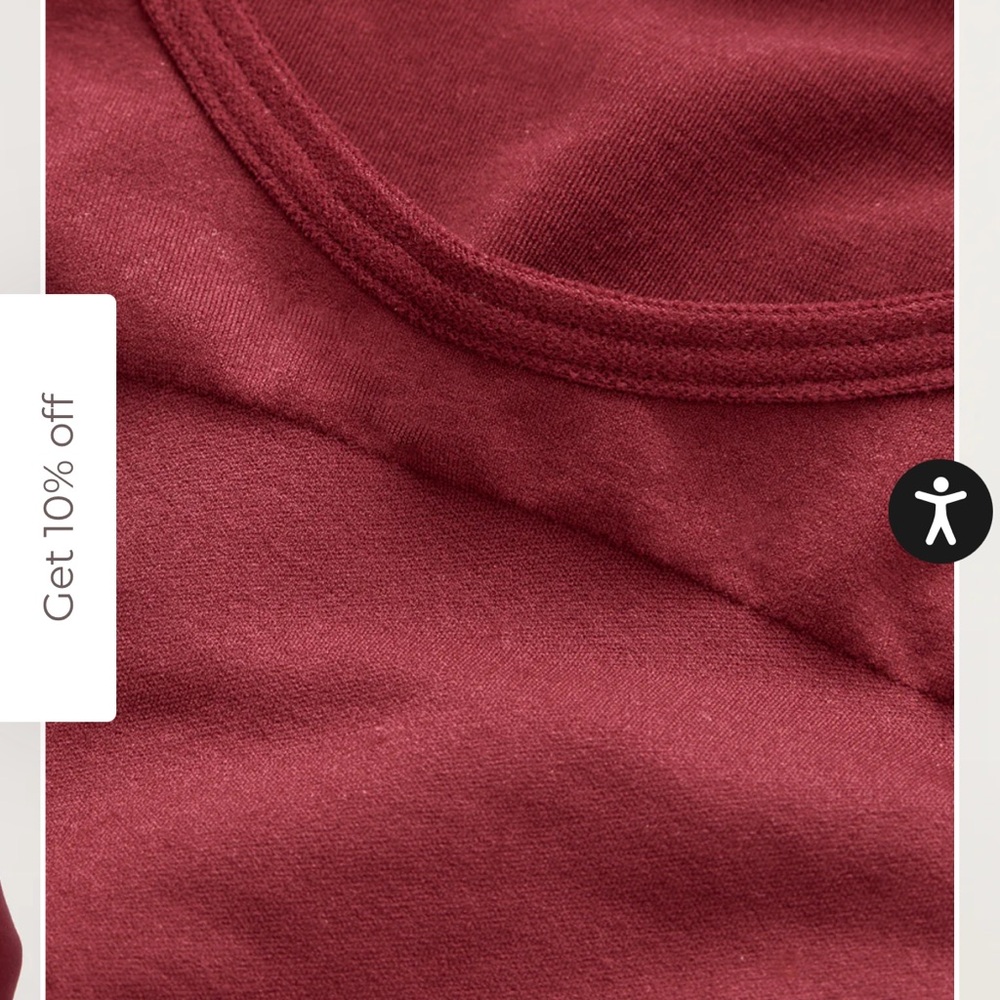 Burgundy Tank Top (NWT)